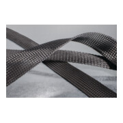HellermannTyton Polyester-Geflechtschlauch schwarz 10m HLB25 BK-4