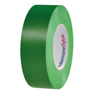 HellermannTyton PVC Isolierband 15-19x20 grün HTAPE-FLEX15-19x20GN