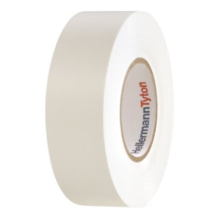 HellermannTyton PVC Isolierband 15-19x20 weiß HTAPE-FLEX15-19x20WH