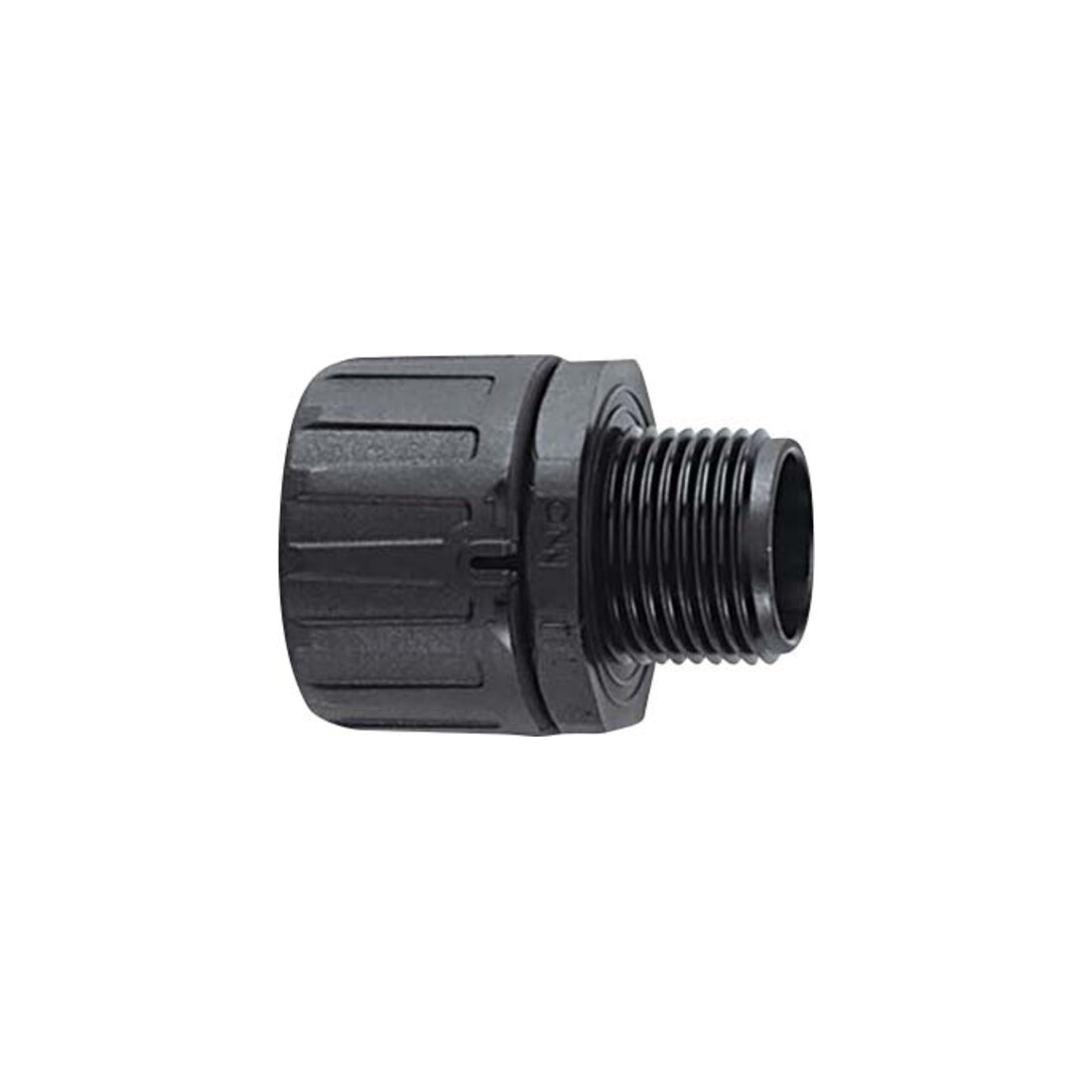 HellermannTyton Raccord noir HG21-S-M20 avec vis