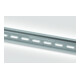 HellermannTyton Rail porteuse perforée galvanisée à bande 40m DELTA-3F/BV