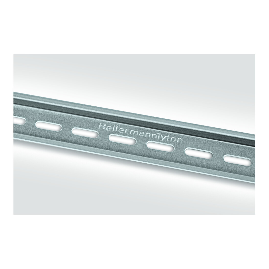 HellermannTyton Rail porteuse perforée galvanisée à bande 40m DELTA-3F/BV