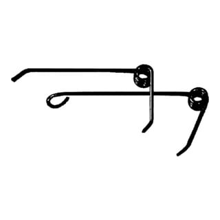 HELLERMANNTYTON Ressort pour pince à colliers, type : 2