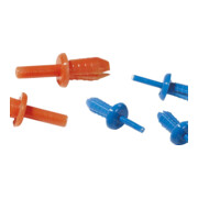 HellermannTyton Rivet à expansion 6,0-6,4 mm PA6 orange HTWD-R6-1