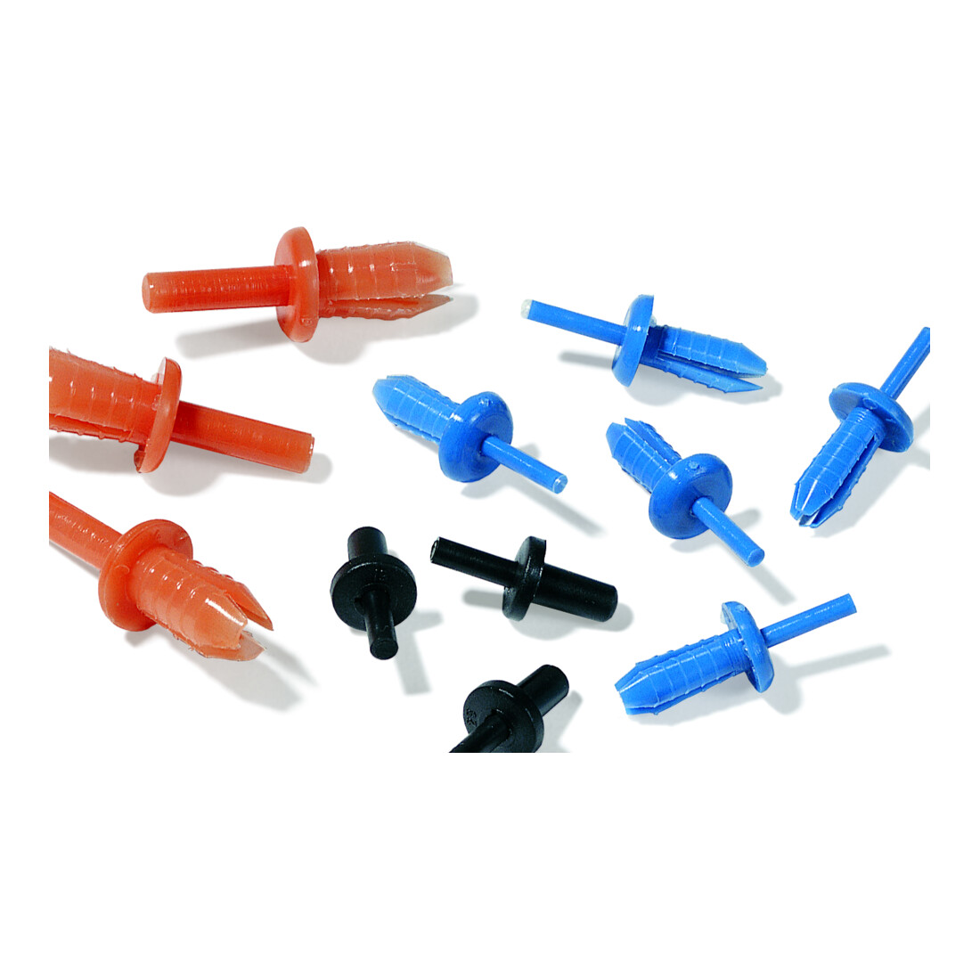 HellermannTyton Rivet à expansion 6,0-6,4 mm PA6 orange HTWD-R6