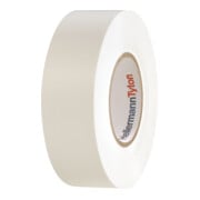 HellermannTyton Ruban isolant PVC 15-19x20 blanc HTAPE-FLEX15-19x20WH-1