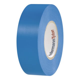 HellermannTyton Ruban isolant PVC 15-19x20 bleu HTAPE-FLEX15-19x20BU