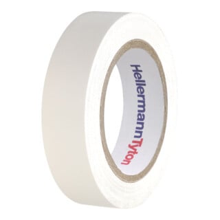 HellermannTyton Ruban isolant PVC blanc Flex 15-WH15x10m