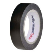HellermannTyton Ruban isolant PVC noir Flex 15-BK15x10m-2