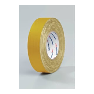 HellermannTyton Ruban textile jaune HTAPE TEX 19x50m