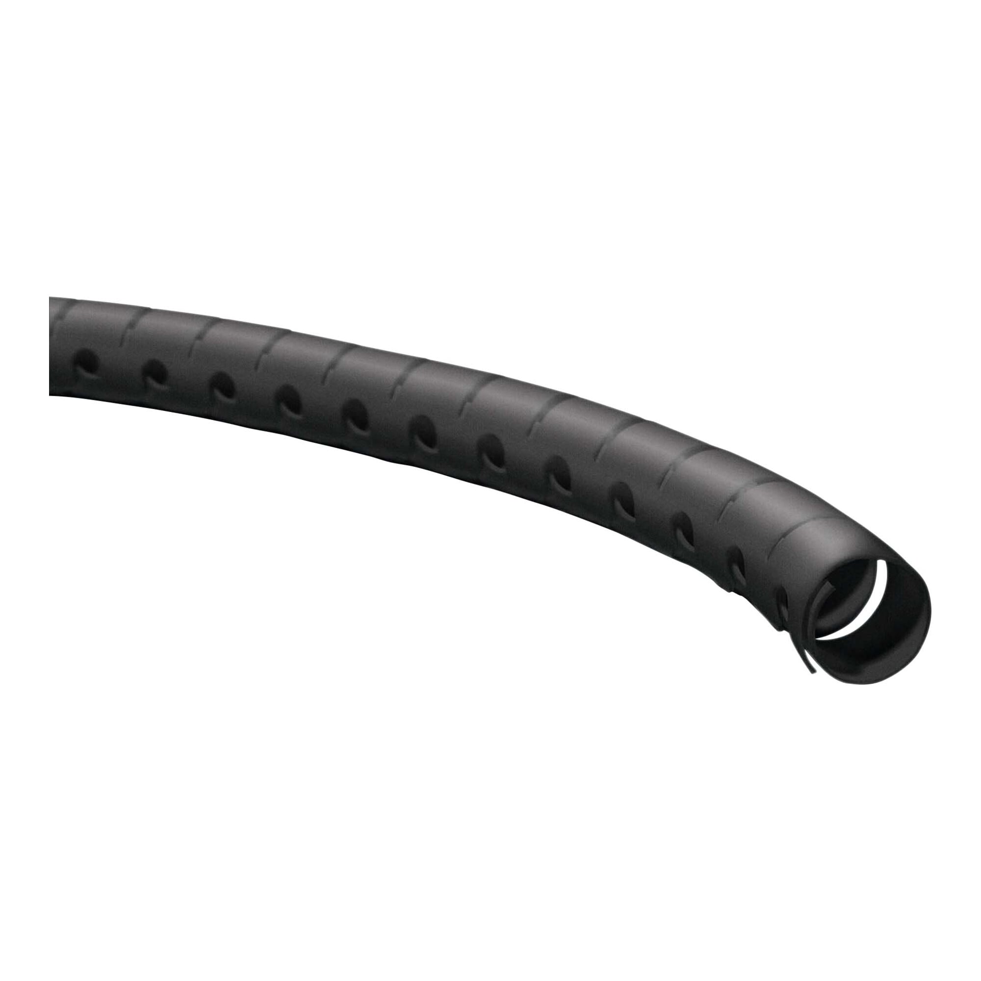 HellermannTyton Schlauch inkl. Werkzeug Spirale, schwarz HWPP-8MM-PP-BK-Q1
