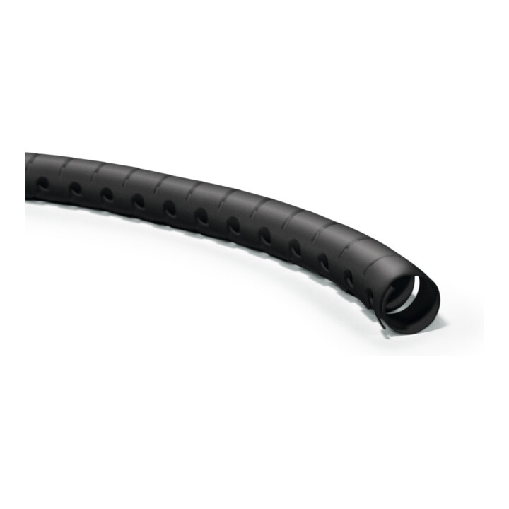HellermannTyton Schlauch inkl. Werkzeug Spirale, schwarz HWPP-8MM-PP-BK-Q1
