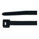 HELLERMANNTYTON Set di fascette serracavi T-Tie, nere, 100pz., l=2,5mm-1