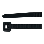 Hellermanntyton Set fascette T-Tie, nero, 100 pezzi, larghezza: 4,6 mm
