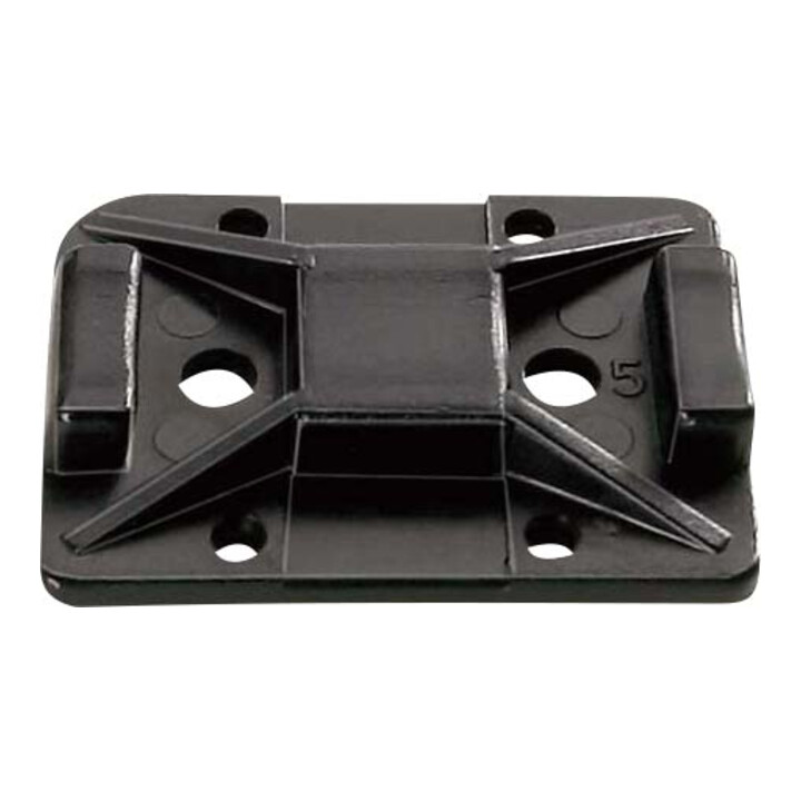 HellermannTyton Socle adhésif UB19-N-PA66-NA-C1