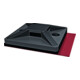 HellermannTyton Socle de fixation 19x19mm, noir, adhésif MB3APT-I PA66 BK 100