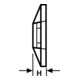 HellermannTyton Socle de fixation MB4CA-N66-NA-C1