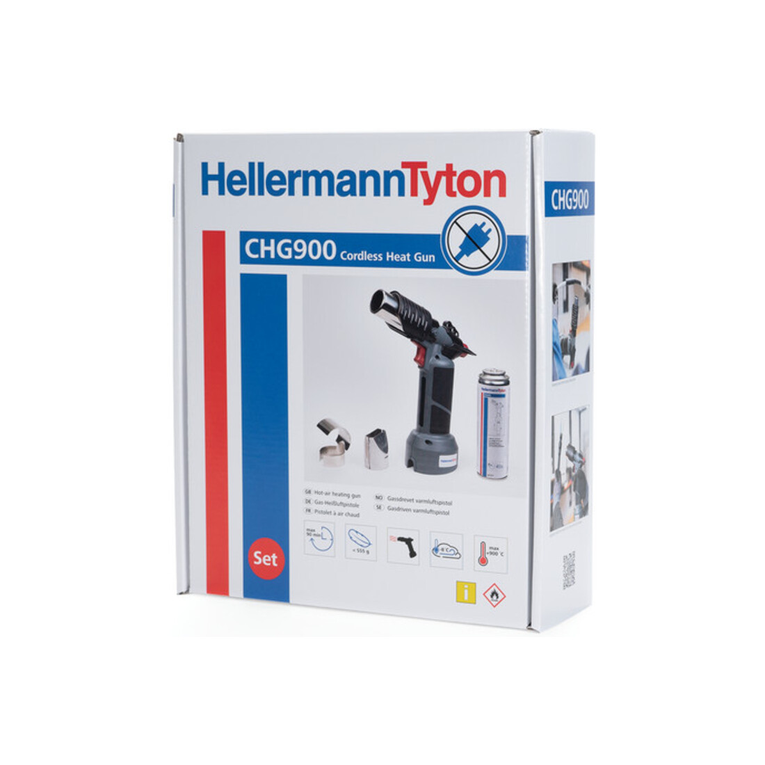 HellermannTyton Souffleur d’air chaud CHG900-PA-GY