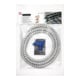 HellermannTyton Spiralschlauch +Werkzeug grau HWPP25L2 GY+WZ(VE2m)