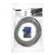 HellermannTyton Spiralschlauch +Werkzeug silber HWPP16L2 SR+WZ(VE2m)