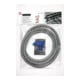 HellermannTyton Spiralschlauch +Werkzeug silber HWPP25L2 SR+WZ(VE2m)