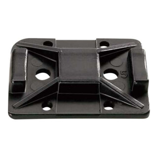 HellermannTyton Support adhésif TY8G1S-W-C1