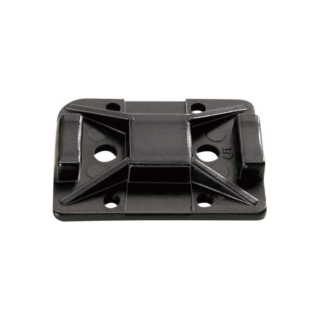 HellermannTyton Support adhésif TY8G1S-W-C1