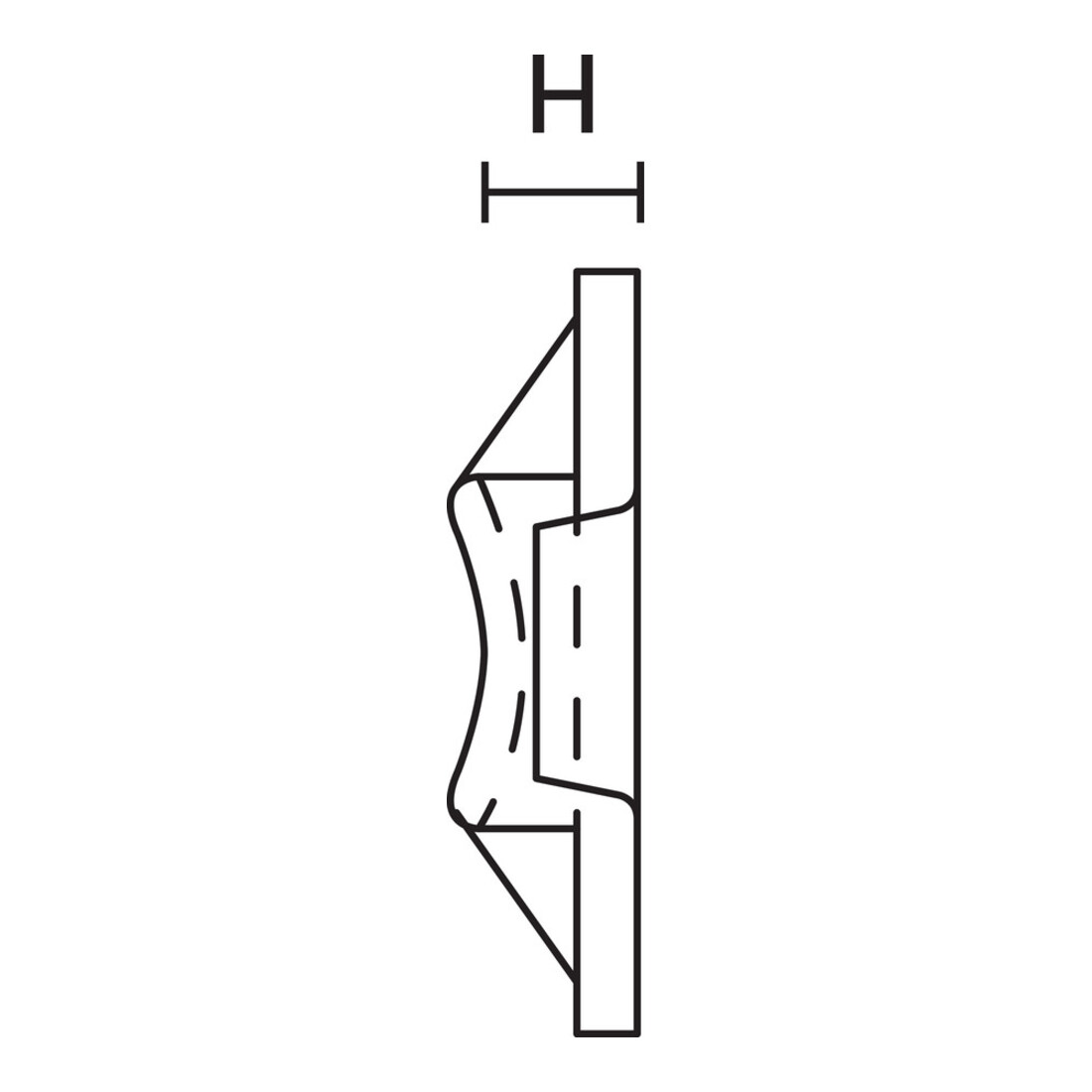 HellermannTyton Support adhésif TY8G1S-W-C1