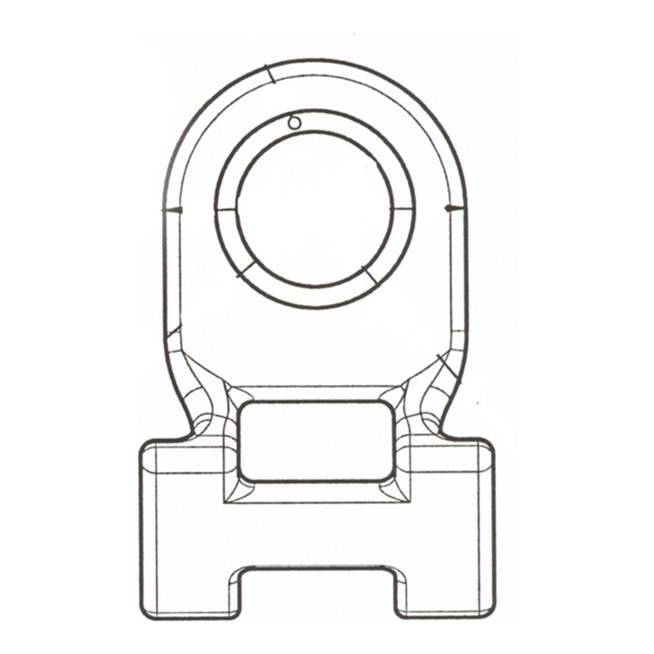 HellermannTyton Support de câble HDM321