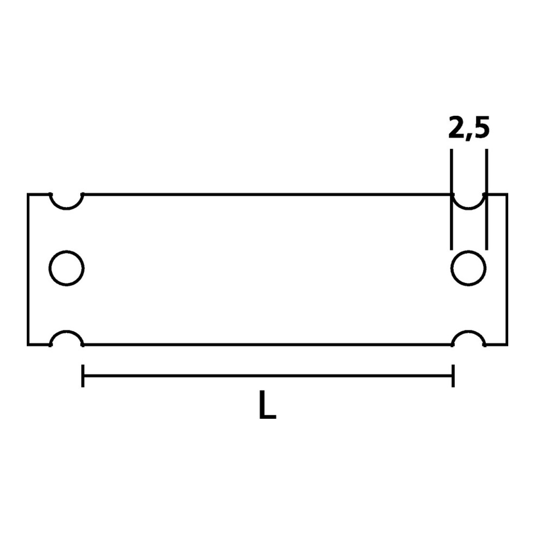 HellermannTyton Support de câbles HC 12-35-CL (50 pièces)