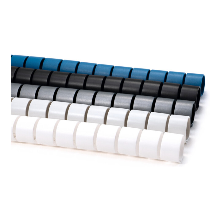 HellermannTyton Tuyau spiralé avec outil, noir HWPP-8MM-PP-BK-Q1