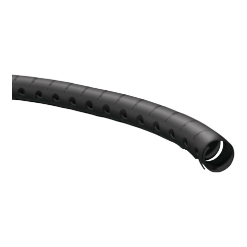 HellermannTyton Tuyau spiralé avec outil, noir HWPP25MMPPBKQ1
