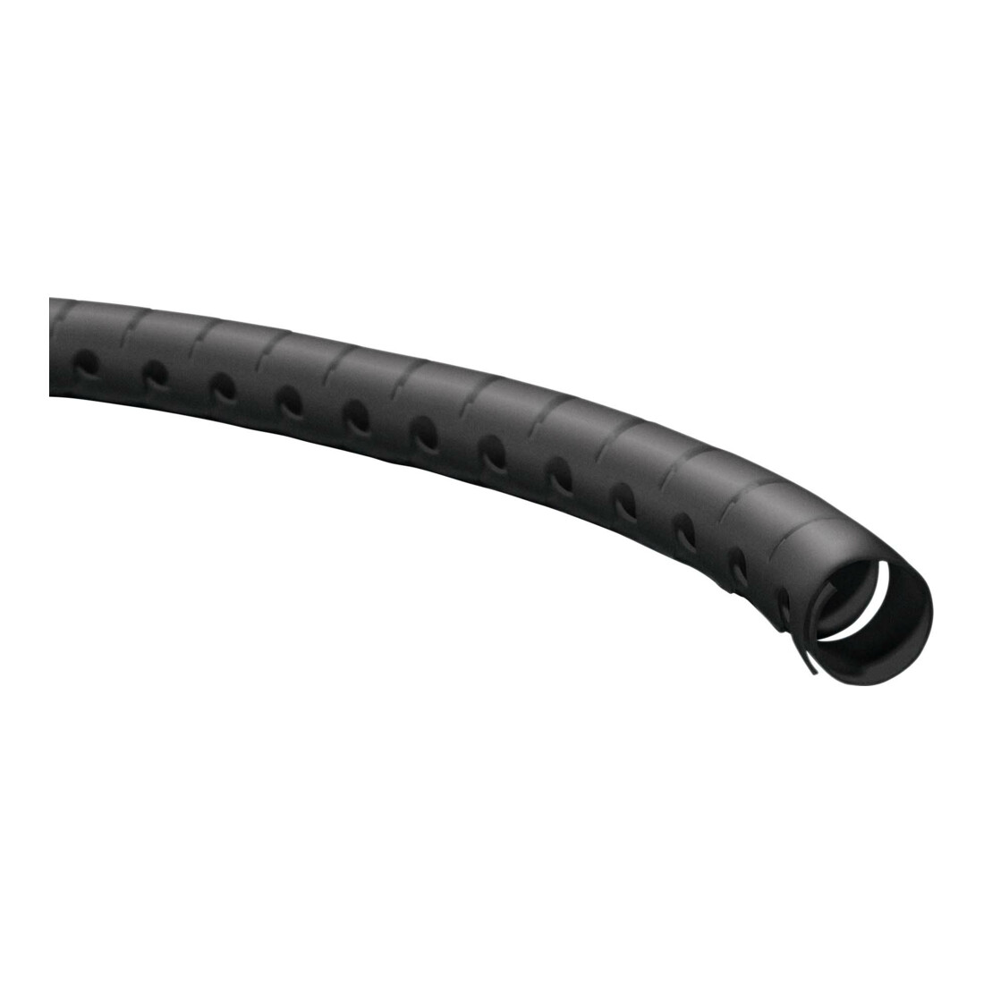 HellermannTyton Tuyau spiralé avec outil, noir HWPP25MMPPBKQ1