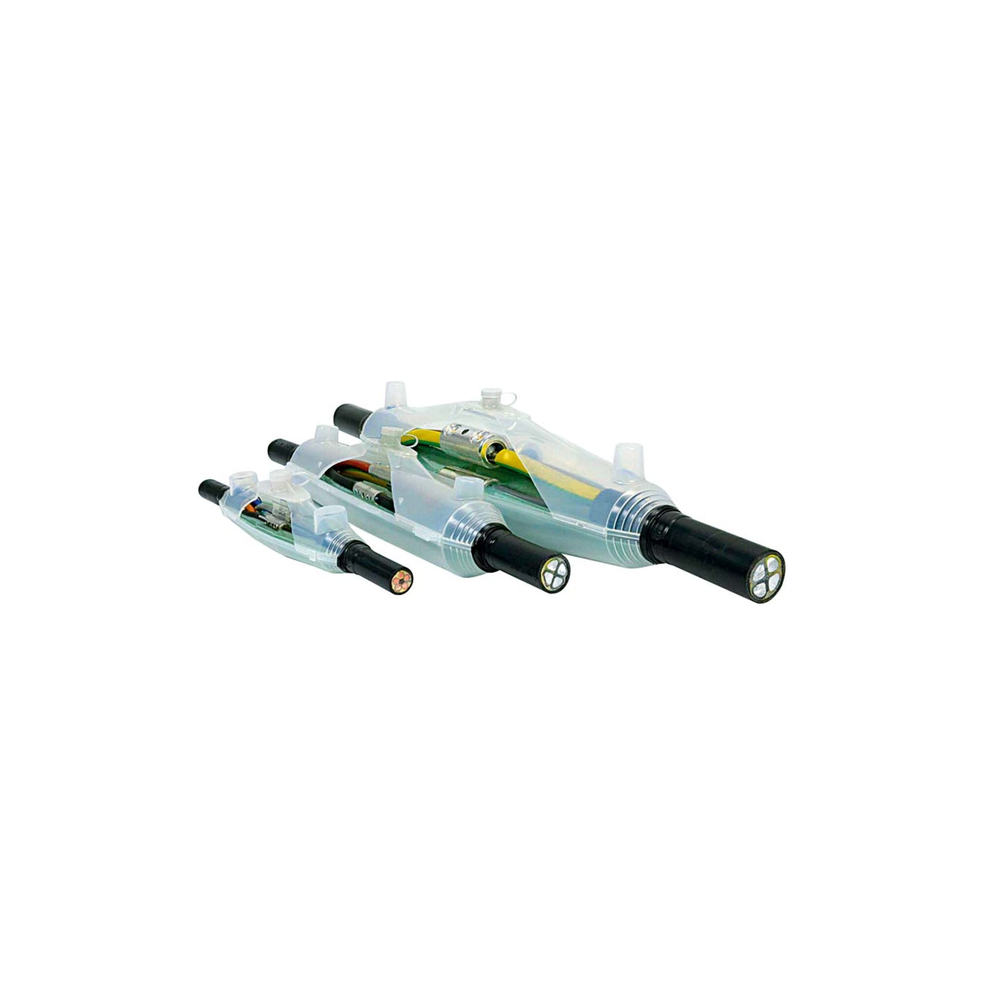 HellermannTyton Verbindungsmuffe 3x1,5 bis 5x6 i-1 Prem.PUR33-GN-SF