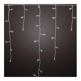 Hellum LED-Eislichtvorhang 180flg ww warmweiß