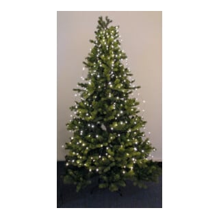 Hellum LED-Lichterkette Tauperlen 12 Stränge warm-weiß