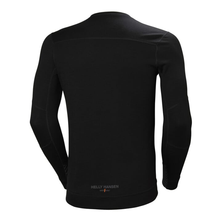 Helly Hansen Funktionsshirt Life Merino, schwarz, Gr. M