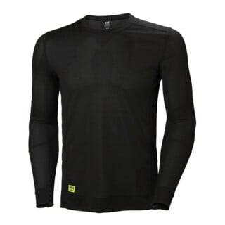 Helly Hansen Langarmhemd LIFA, Gr. S, schwarz