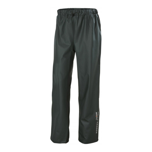 Helly Hansen Pantalon de pluie Voss, PU stretch, T4XL, vert