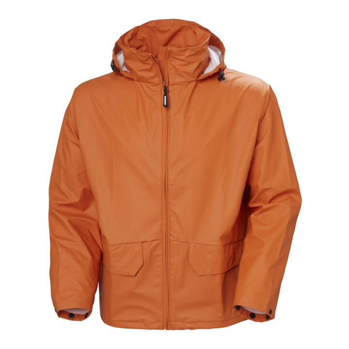 Helly Hansen RegenjackeVoss,PU-Stretch orange, Gr. S