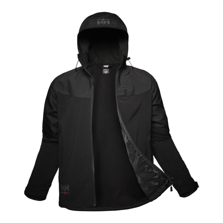 Helly Hansen Softshelljacke Oxford, black, Gr. XL