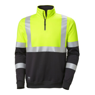 Helly Hansen Sweat à capuche zippé de sécurité, jaune, taille 2XL