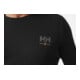 Helly Hansen T-shirt fonctionnel Life Merino, noir, T. L