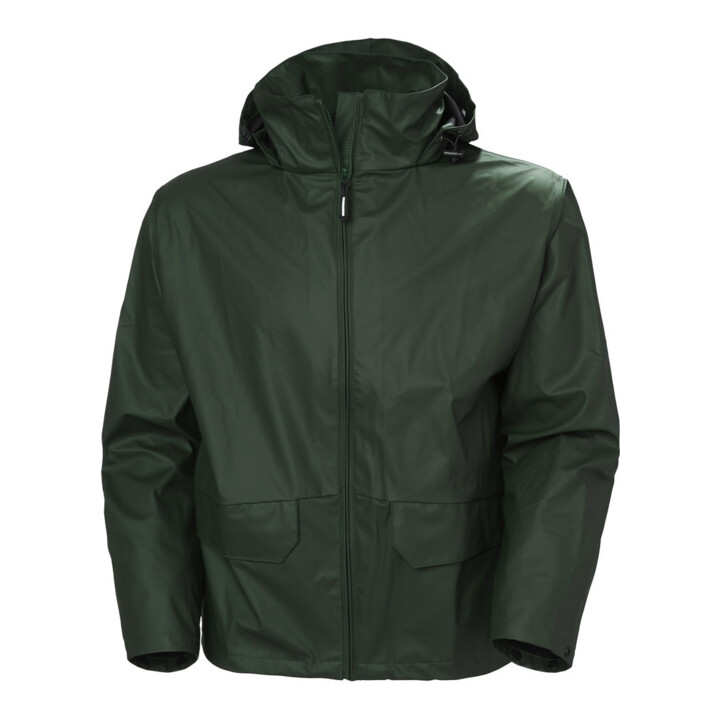 Helly Hansen Veste de pluie Voss, PU extensible, T. 3XL, verte