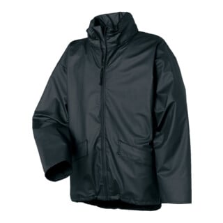 Helly Hansen Veste de pluie Voss, PU extensible, Taille S, noir