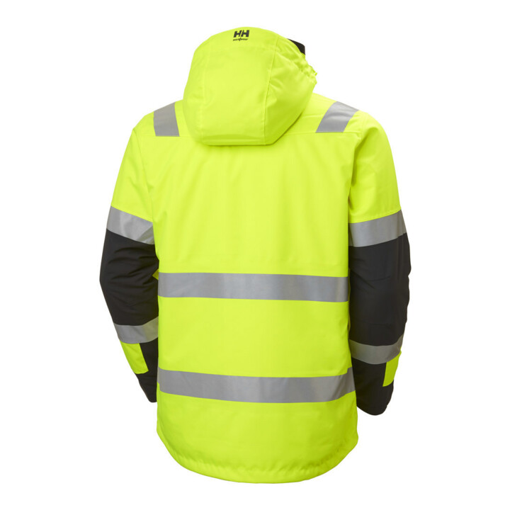 Helly Hansen Veste d'hiver ALNA, jaune sécurité/ébène, T. M