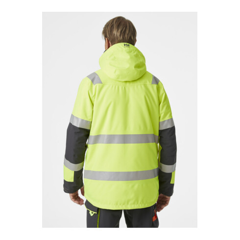 Helly Hansen Veste d'hiver ALNA, jaune sécurité/ébène, T. S