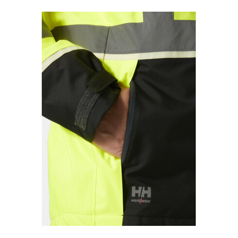 Helly Hansen Veste d'hiver haute visibilité, jaune, T. S