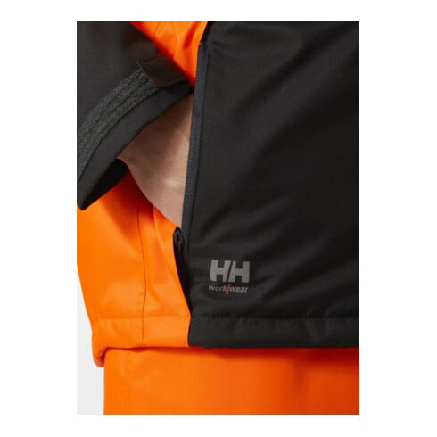 Helly Hansen Veste d'hiver haute visibilité, orange, T. 2XL