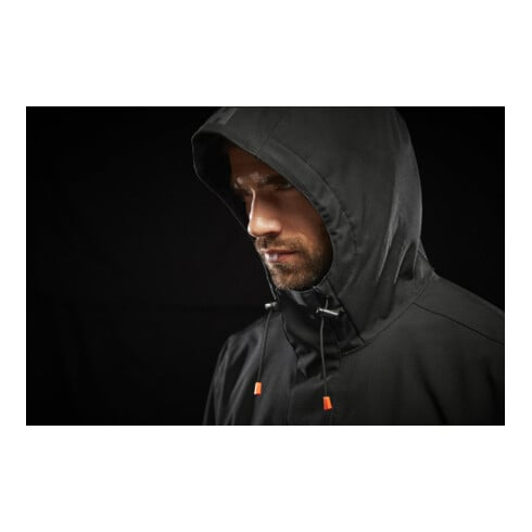 Helly Hansen Veste Shell Oxford, T. L, noir